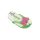 Carnetel papuc de plaja Fluturas verde, TG, 8190051, Carton, Hartie, Multicolor