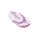 Carnetel papuc de plaja cu Inima roz si bijuterii colorate, TG, 8190048, Carton, Hartie, Multicolor