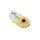 Carnetel papuc de plaja Galben cu Floarea soarelui, TG, 8190047, Carton, Hartie, Multicolor