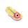 Carnetel papuc de plaja  Margareta roz, TG, 8190053, Carton, Hartie, Multicolor