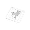 Semn de carte zodia Berbec, TG, 8190080, Metal, Argintiu