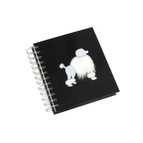   Carnetel Hipster catel Poodel, TG, 8190016, Carton, Hartie, Multicolor