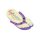 Carnetel papuc de plaja Mov cu bijuterii colorate, TG, 8190049, Carton, Hartie, Multicolor