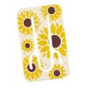Suport telefon flexibil Floarea Soarelui, TG, 8190141, galben, plastic, metal, saculet si laveta incluse