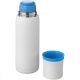 Termos cu perete dublu otel inoxidabil, alb-albastru, 500 ml