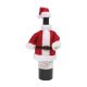 Costum Mos Craciun pentru sticla de vin God Jul
