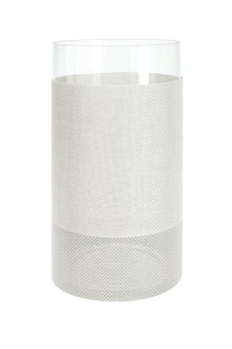 Suport lumanari si vaza decorativa gri - 655211