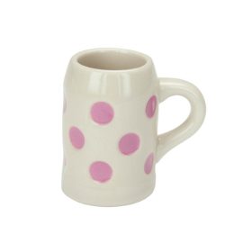 Canita de portelan pentru tarie Fanni - roz