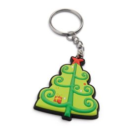 Breloc cauciucat bradut de Craciun CDT-93415