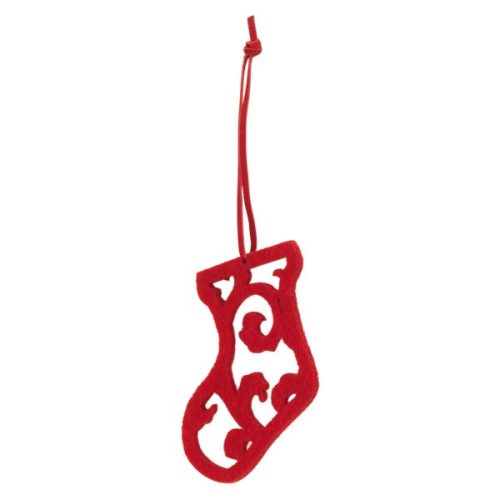 Ornamente pentru Craciun - Set 5 bucati, pasla