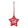 Ornamente pentru Craciun - Set 5 bucati, pasla