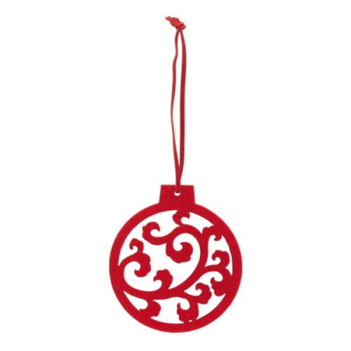Ornamente pentru Craciun - Set 5 bucati, pasla