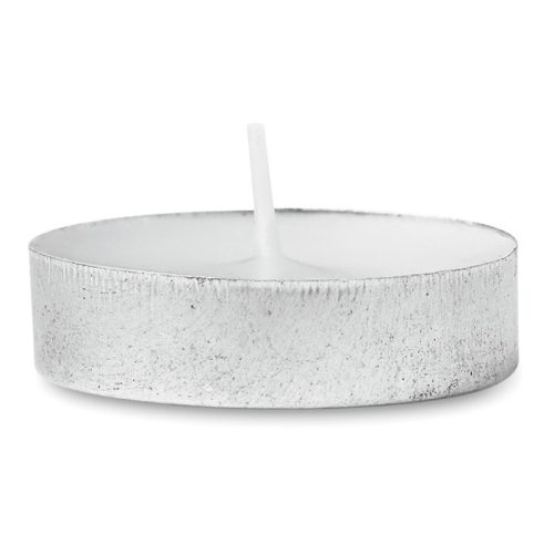 Lumanare decorativa in suport de sticla cu ren