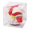 Glob Mos Craciun cu led 8 cm CDT-CX1408-06