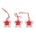 Set 3 decoratiuni de Craciun CDT-CX1419-99