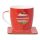 Cana ceramica cu suport - glob de Craciun CDT-CX1422-99