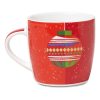 Cana ceramica cu suport - glob de Craciun CDT-CX1422-99