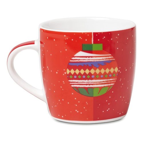 Cana ceramica cu suport - glob de Craciun CDT-CX1422-99