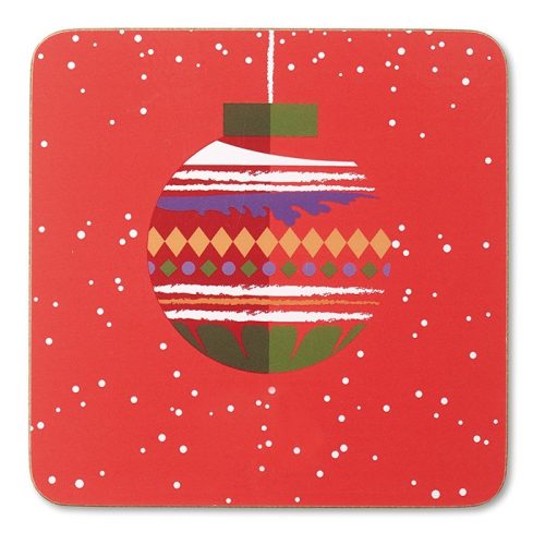 Cana ceramica cu suport - glob de Craciun CDT-CX1422-99