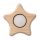 Suport lemn lumanare, stea