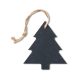 Ornament de Craciun, Bradut, Everestus, SGS10, ardezie, negru