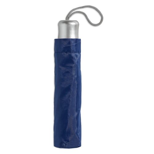 Umbrela pliabila cu deschidere manuala, 21 inch, 3 sectiuni, poliester, Everestus, 8IA19005, albastru