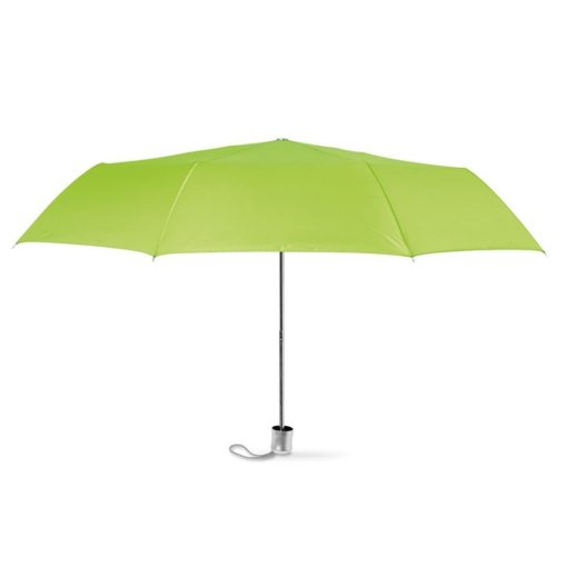 Umbrela pliabila cu deschidere manuala, 21 inch, 3 sectiuni, poliester, Everestus, 8IA19131, verde lime