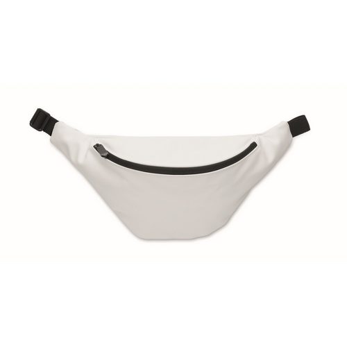 Borseta de brau sport, Femei, 2401E15392, Everestus, 38x8.5x18 cm, Poliuretan, Alb
