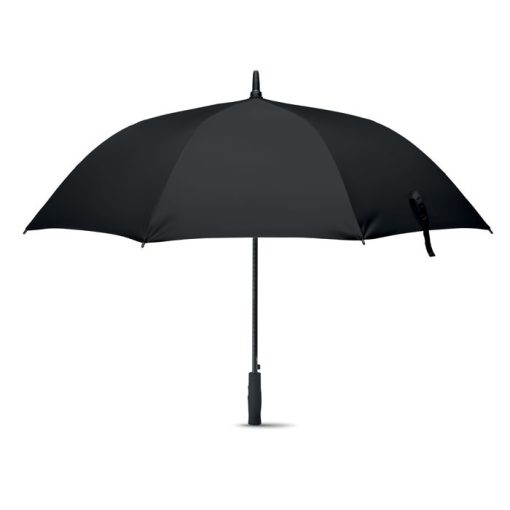Umbrela rezistenta la vant, 27 inch, 21MAR2012, 68.5 cm, Everestus, Poliester, Negru, saculet inclus