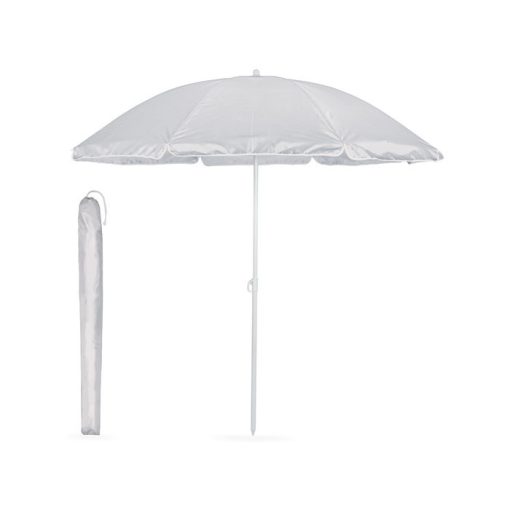 Umbrela de soare portabila, 21MAR2913, 190 cm, Everestus, Poliester, Gri