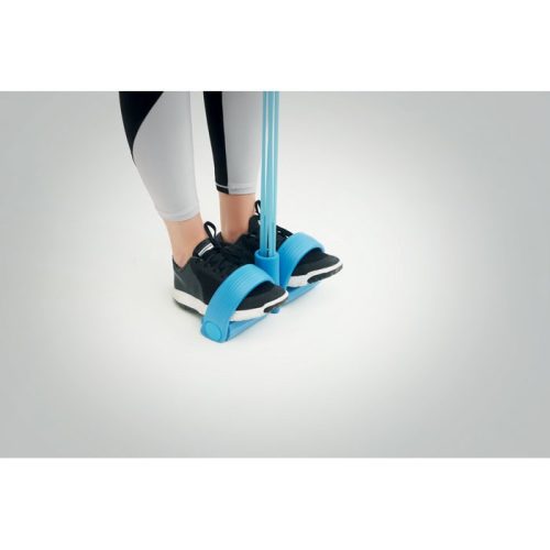 Banda elastica cu pedale, 21MAR2459, 25.5x42.5 cm, Everestus, Rpet, Turcoaz