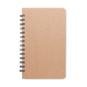   Agenda, 21MAR2082, 14x21.2x1.5 cm, 80 file, A5, Dictando, Coperta cu spirala, Everestus, Carton, Bej