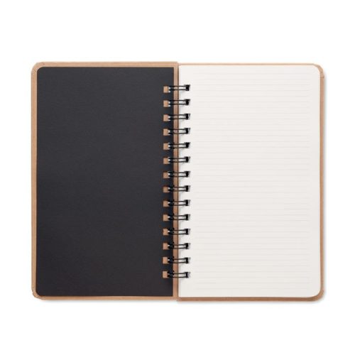 Agenda, 21MAR2082, 14x21.2x1.5 cm, 80 file, A5, Dictando, Coperta cu spirala, Everestus, Carton, Bej
