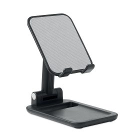   Suport birou pentru telefon, Everestus, 21AUG185, ABS, 11x7.2x2.8 cm, Negru