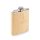 Plosca pentru lichide, Everestus, 22FEB1280, 175 ml, 9x2x11 cm, Bambus, Bej