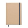 Agenda, Everestus, 42FEB231471, A5, Dictando, Coperta cu elastic, 100 file, 22x15.5x1.2 cm, Hartie, Albastru