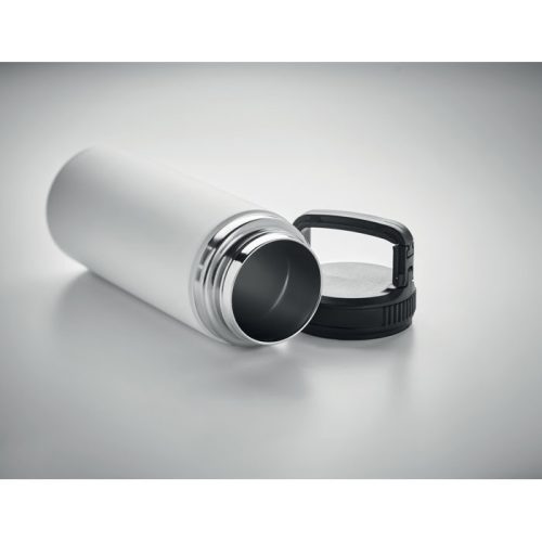 Sticla termoizolanta, Everestus, 42FEB231037, 500 ml, Ø7x23.5 cm, Otel, Alb