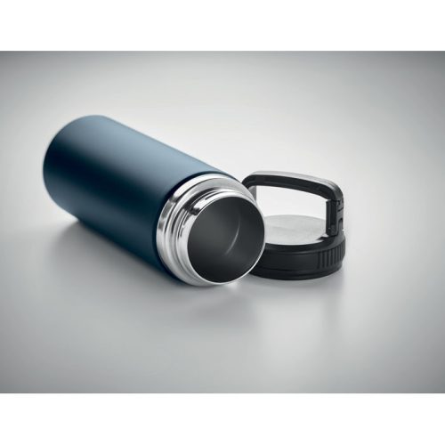 Sticla termoizolanta Everestus, 42FEB231032, 500 ml, Ø7x23.5 cm, Otel, Albastru Inchis