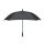 Umbrela patrata rezistenta la vant, Everestus, 42FEB231315, 116 cm, Poliester, Negru, saculet inclus