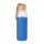 Sticla de apa bidon sport, Everestus, 42FEB231014, 500 ml, Ø6.5x23.5 cm, Sticla, Albastru Royal, saculet inclus