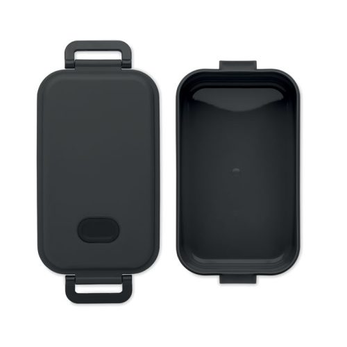 Caserola pranz, Everestus, 42FEB230130, 800 ml, 21x11.5x5.5 cm, Polipropilena, Negru