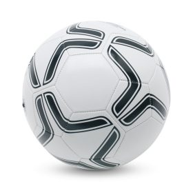   Minge de fotbal din pvc, marime 5, Everestus, MF01, alb, negru