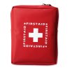 Trusa de prim ajutor, poliester, Everestus, TSPA08, rosu, saculet de calatorie inclus