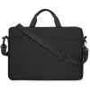 Geanta pentru Laptop 14 inch, neopren, Everestus, GL16, negru, saculet de calatorie si eticheta bagaj incluse
