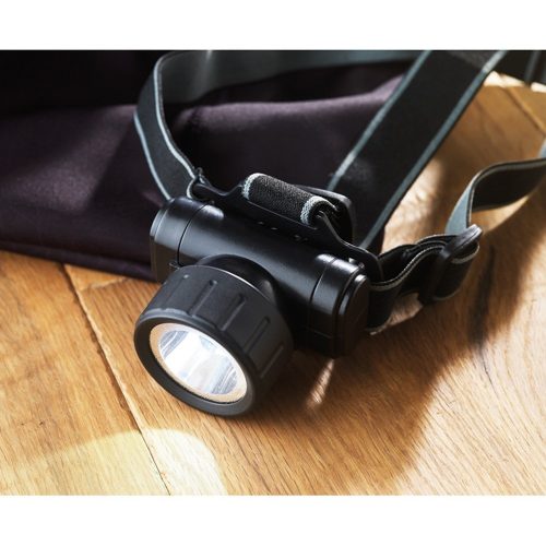 Bec de bicicleta cu LED de 1W, Everestus, LTP01, abs plastic, negru