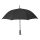 Umbrela de 27 inch cu deschidere automata, maner drept, 190T poliester, Everestus, UA47, negru, saculet de calatorie inclus