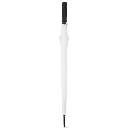 Umbrela de 27 inch cu deschidere automata, maner drept, 190T poliester, Everestus, UA54, alb