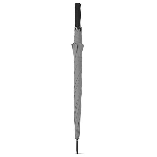 Umbrela de 27 inch cu deschidere automata, maner drept, 190T poliester, Everestus, UA51, gri