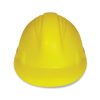 Jucarie antistres Casca Constructii, Everestus, ASJ025, poliuretan, galben