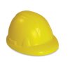 Jucarie antistres Casca Constructii, Everestus, ASJ025, poliuretan, galben